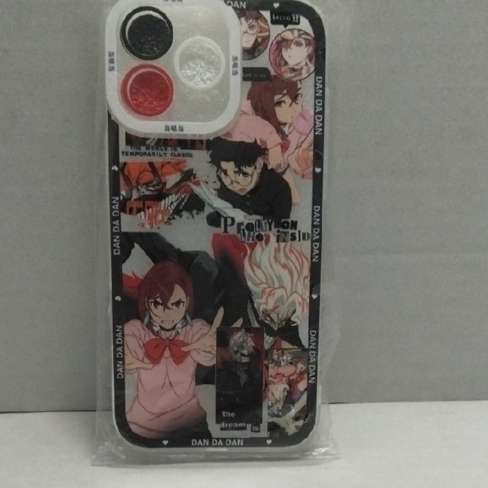 Anime Themed iPhone 16 Pro Max Case - Black‎ and Red